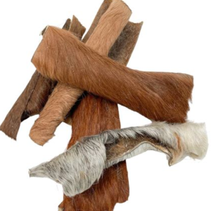 Peau de cheval avec poils